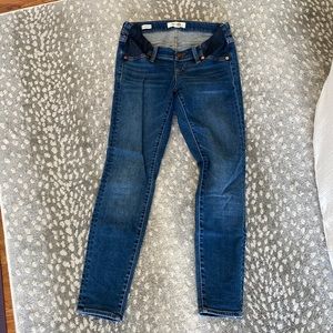 Madewell maternity skinny jeans size 26 - side panel